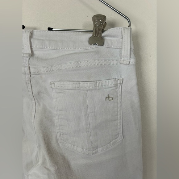 Rag & Bone White Skinny Jean Legging Size 26 W15020337 - Picture 9 of 12